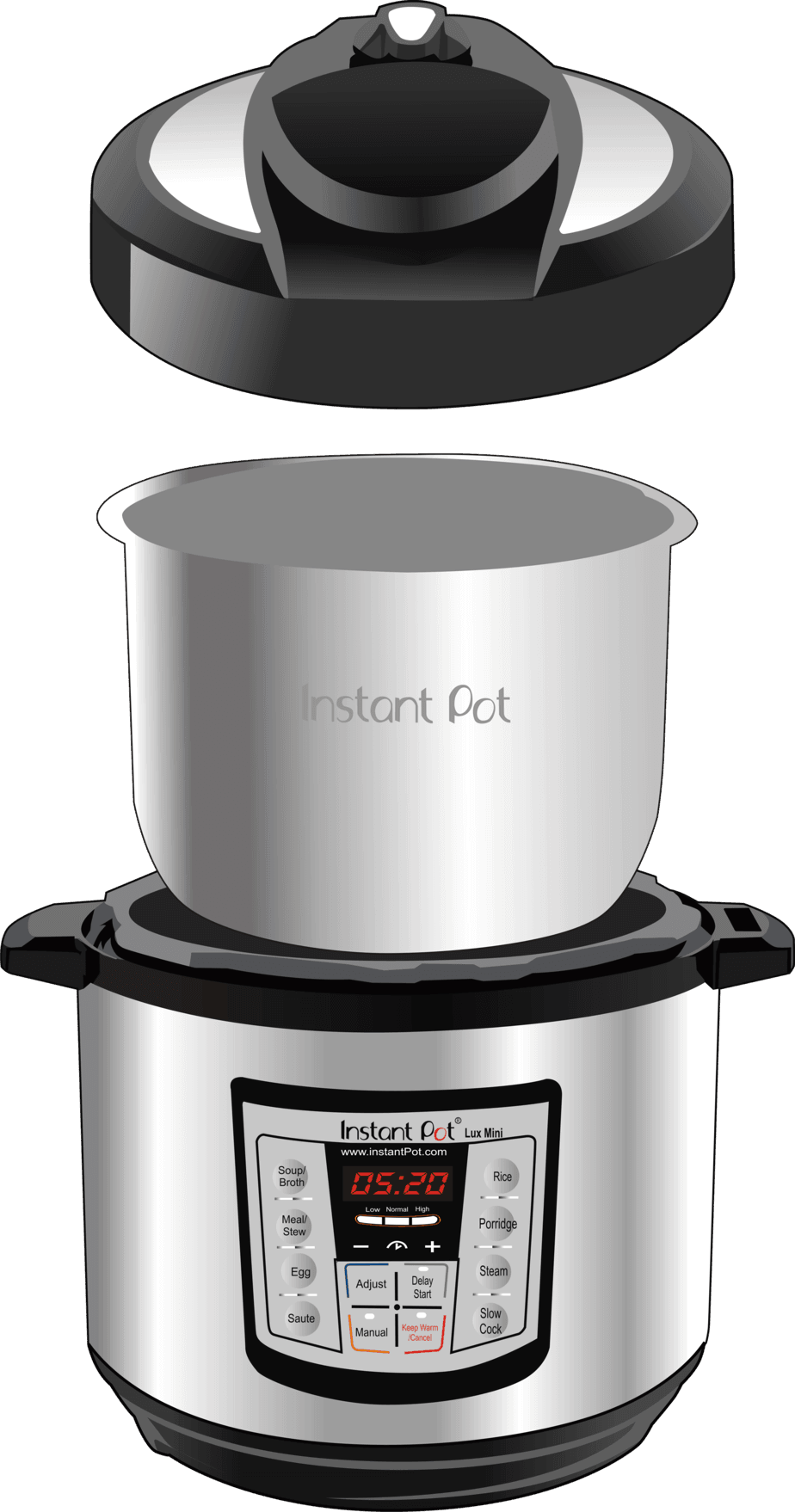 Instant Pot Lux Mini Pressure Cookers