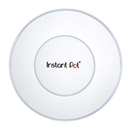  Instant Pot Tempered Glass Lid, 9.1-In, 6-Qt, Cooking Pot Lid,  Stainless Steel Handle and Rim, Clear: Cookware Lids: Home & Kitchen