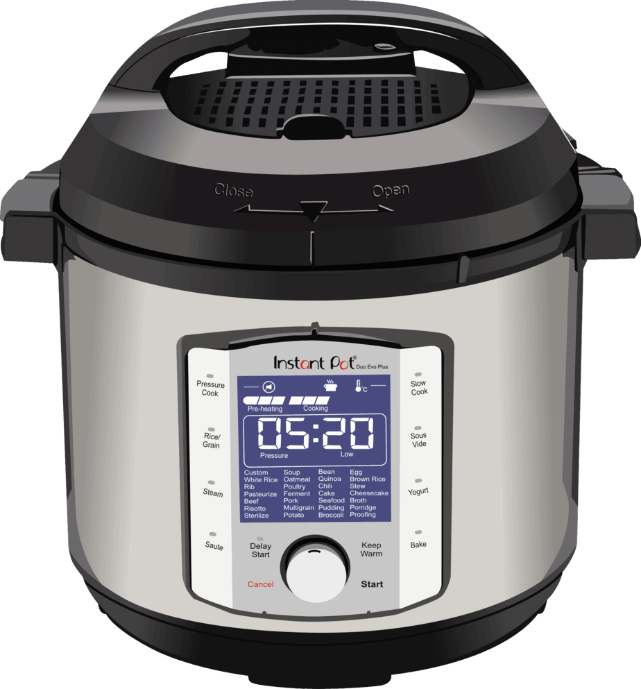 Instant Pot Stainless Steel Inner Cooking Pot with Handles Use with 6 Quart Duo Evo, Pro, and Pro Crisp